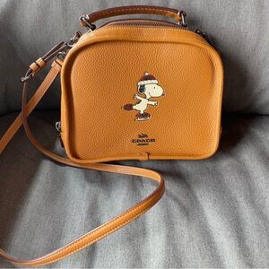 Authentic Coach Snoopy Bag